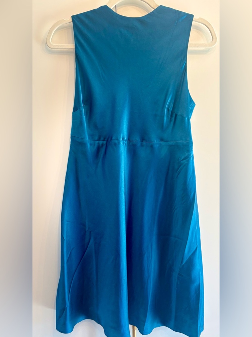 Banana Republic Teal Silk Dress